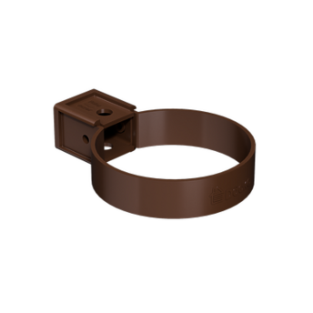 Universal clamp Premium Chestnut, (RAL 8017)