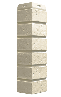 Corners for facade panels Berg, Сливочный