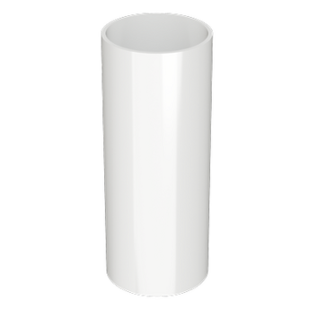 Pipe 3m Lux Ice cream, (RAL 9003)