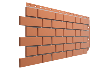 Facade panel Docke Flemish Red