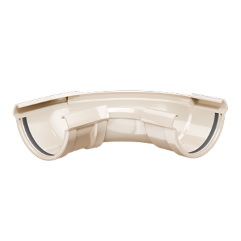 Adjustable Corner element Lux Latte, (RAL 1015)