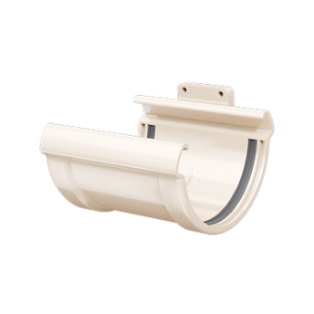 Gutter connector Lux Latte, (RAL 1015)