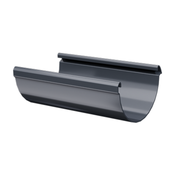 Gutter 3m Lux Graphite, (RAL 7024)