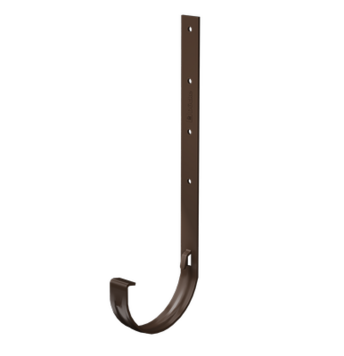 Gutter metal bracket Premium Chocolate, (RAL 8019)