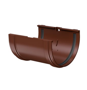 Gutter connector Сomfort Light brown, (RAL 8017)