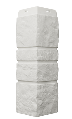 Corners for facade panels Burg, Milky