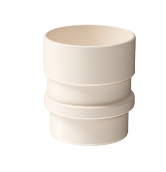 Pipe connector Lux Latte, (RAL 1000)
