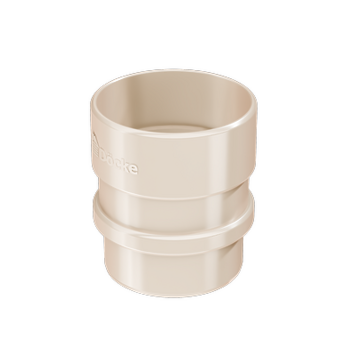Pipe connector Lux Latte, (RAL 1015)