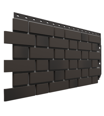 Facade panel Docke Flemish Dark brown RAL 8019