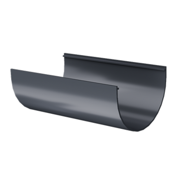 Жёлоб водосточный 3 м Престиж Graphite, (RAL 7024)