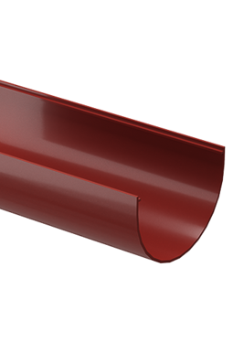 Gutter 3m Standard Red, (RAL 3005)