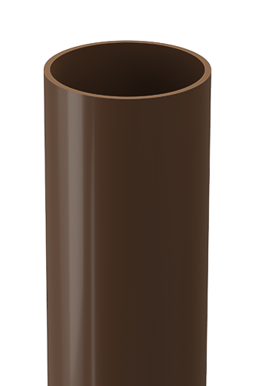 Pipe 1m Standard Light brown, (RAL 8017)