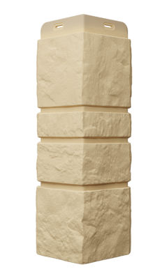 Corners for facade panels Burg, Cream