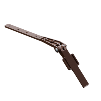 Adjustable fastening element Сomfort Light brown, (RAL 8017)