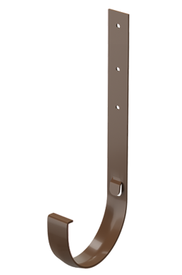Gutter metal bracket Standard Light brown, (RAL 8017)