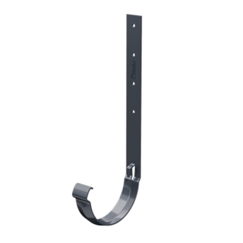 Gutter metal bracket Lux Graphite, (RAL 7024)