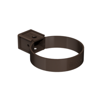 Universal clamp Престиж (Prestige) Chocolate, (RAL 8019)