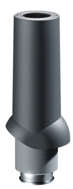 Ventilation outlet IZL-125/700/ Pipe Black