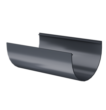 Gutter 3m Premium Graphite, (RAL 7024)