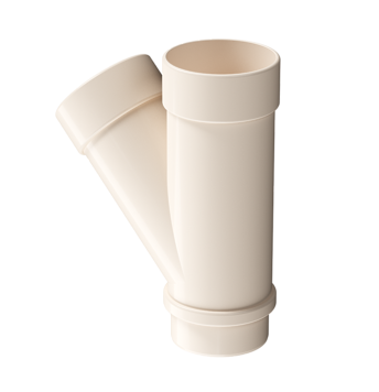 T-Joint 45˚ Lux Latte, (RAL 1000)