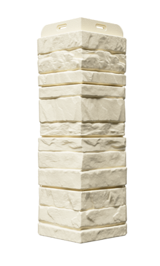 Corners for facade panels Altai, Сливочный