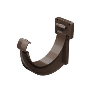 Gutter bracket (PVC) Lux Chocolate, (RAL 8019)