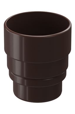 Pipe adapter Lux/Premium Chocolate, (RAL 8019)