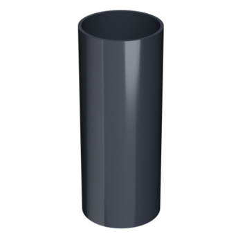Pipe 3m Lux Graphite, (RAL 7024)