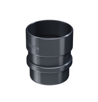 Pipe connector Lux Graphite, (RAL 7024)