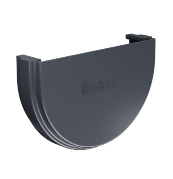 Gutter plug Premium Graphite, (RAL 7024)