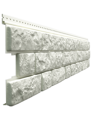 Facade panel Docke Римский камень White