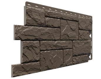 Facade panel Docke Slate Brown