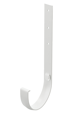 Gutter metal bracket Standard White, (RAL 9003)