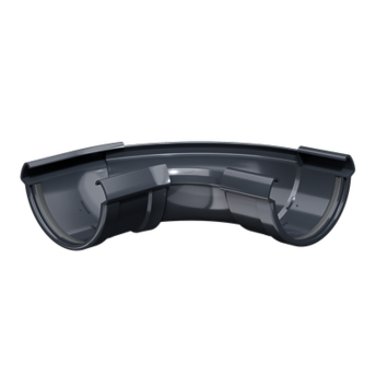Adjustable Corner element Lux Graphite, (RAL 7024)