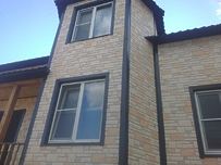 Corners for facade panels Burg, Linen