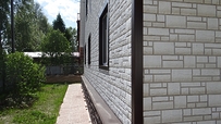 Corners for facade panels Burg, White