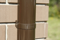 Pipe 3m Lux Chocolate, (RAL 8019)