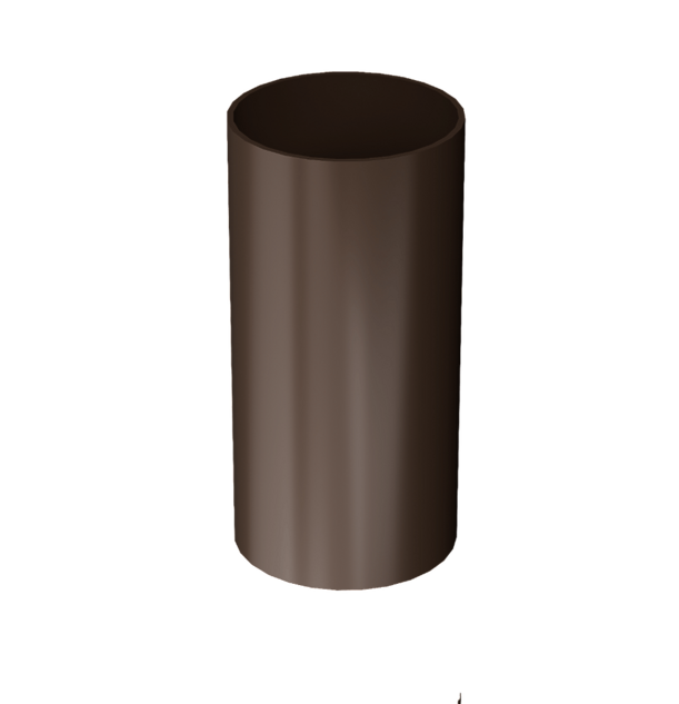 Pipe 1.5m Standard series, dark brown - 1