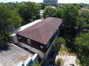 Bitumen shingles Premium series, Geneva, Coffee - 4