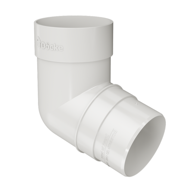 Pipe elbow 72˚ Premium series, ice cream - 1