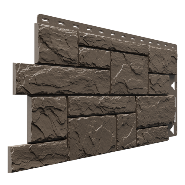Facade panel Shale stone, Brown - 1