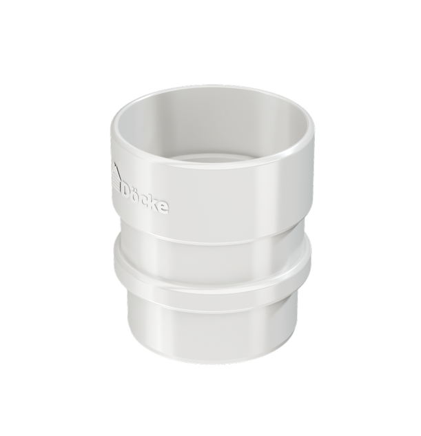 Pipe connector Lux series, ice cream - 1