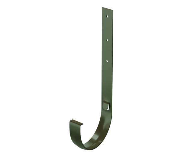 Gutter metal bracket Standard series, green - 1