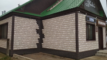 Facade panel Burg, White - 10