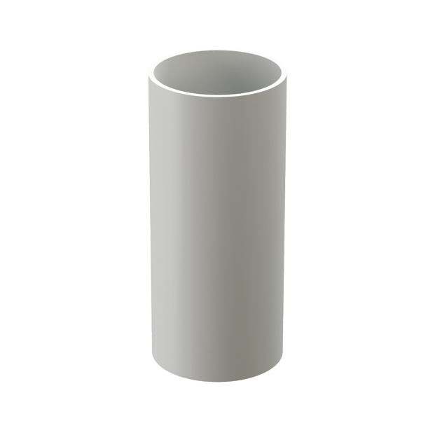 Pipe 3m Standard series, white - 1