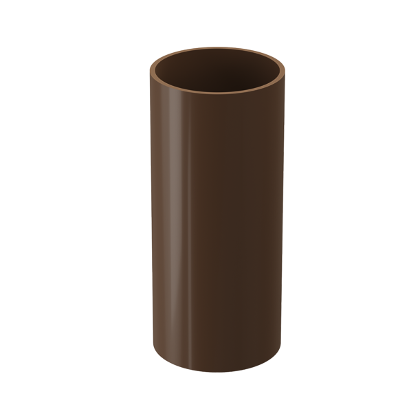 Pipe 3m Standard series, light brown - 1