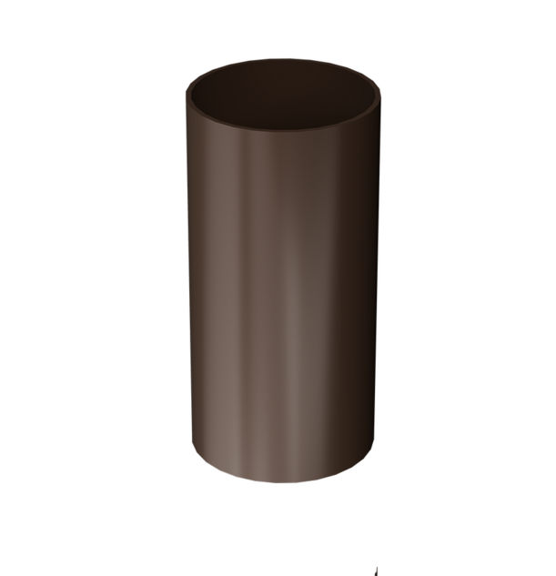 Pipe 3m Premium series, chocolate - 1