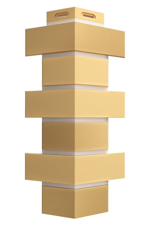 Corner Flemish, Burnt yellow - 1