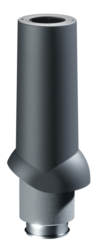 Ventilation outlet IZL-125/700/ Pipe Black - 1
