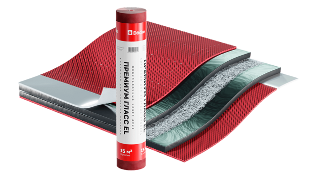 Roofing underlayment  Dӧcke Премиум Глас El (Premium Glass El) 15 м - 1